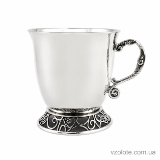 Серебряная кофейная чашка Волна (арт. 81005575-6) Серебряная кофейная чашка Волна (арт. 81005575-6)