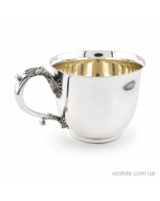 Срібна чашка Ромашка (арт. 8100593-15-1Е)