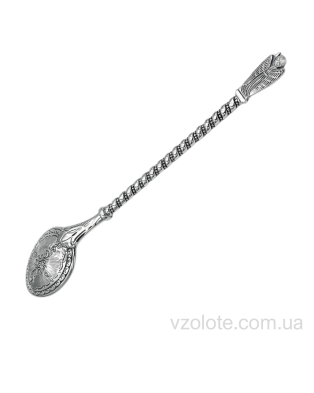 Срібна кавова ложка Янгол (арт. 8100525)