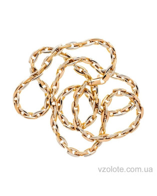 Золотий комбінований ланцюг Зерно (арт. 306303)
