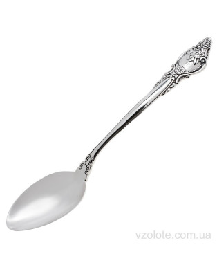Срібна велика столова ложка Розочка (арт. 8100411)