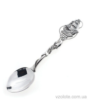 Срібна чайна ложка Кораблик (арт. 8100067)