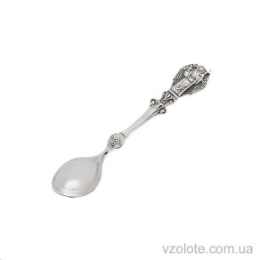 Срібна кавова ложка Янгол-охоронець (арт. 8100068)