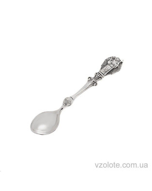 Срібна кавова ложка Янгол-охоронець (арт. 8100068)