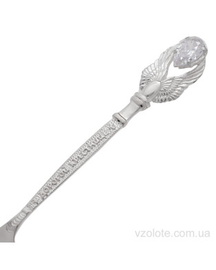 Срібна кавова ложка Дорогий хрещениці (арт. 2202868001)