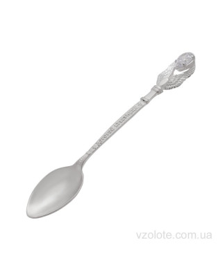 Срібна кавова ложка Дорогий хрещениці (арт. 2202868001)