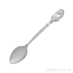 Срібна кавова ложка Дорогий хрещениці (арт. 2202868001)