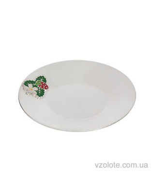 Срібне блюдце Полуничка (арт. 0702709000)