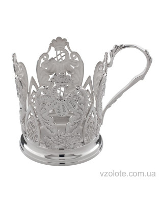 Срібний підсклянник Фантазія (арт. 8100207)