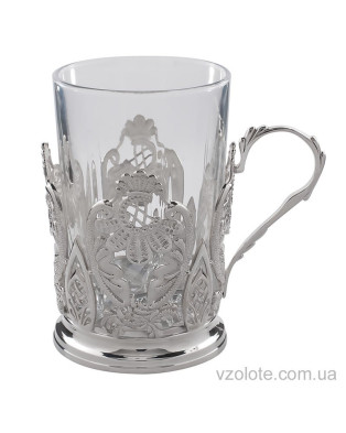 Срібний підсклянник Фантазія (арт. 8100207)