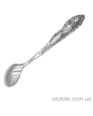 Срібна кавова ложка Ідилія (арт. 8100403)